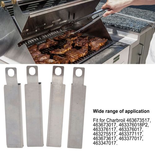 4 Set Adjustable Stainless Steel Crossover Tube Channel Burners Replacement` Fit, AU $16.56, image 3