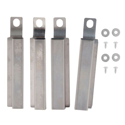 4 Set Adjustable Stainless Steel Crossover Tube Channel Burners Replacement` Fit, AU $16.56, image 12