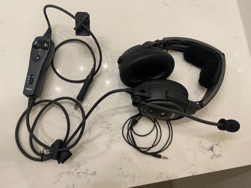 Bose a20 aviation headset dual plug