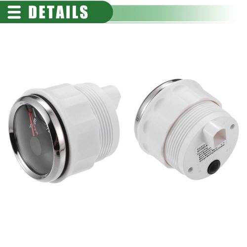 Universal boat fuel level sending unit  and gauge kit 10''/250mm pack of 1