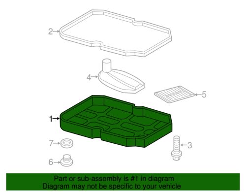 Genuine Mercedes-Benz Trans Pan 906-270-02-12, US $118.72, image 2