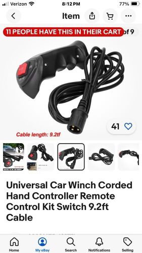 Universal winch remote control