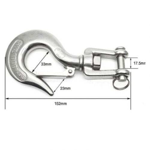 Stainless steel swivel shackle release boat anchor chain eye shackle swivel5322