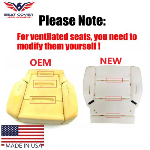 For 2014 - 2019 Driver Bottom Cushion Cover & Foam Chevy Silverado GMC Tahoe Tan, US $259.45, image 11