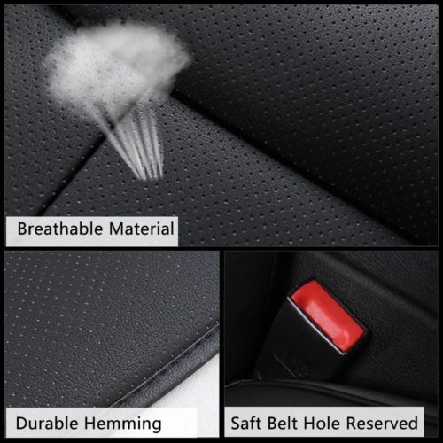 PU Leather Car Front Cover Cushion Seat Protector Half Full Surround Universal, US $13.99, image 18