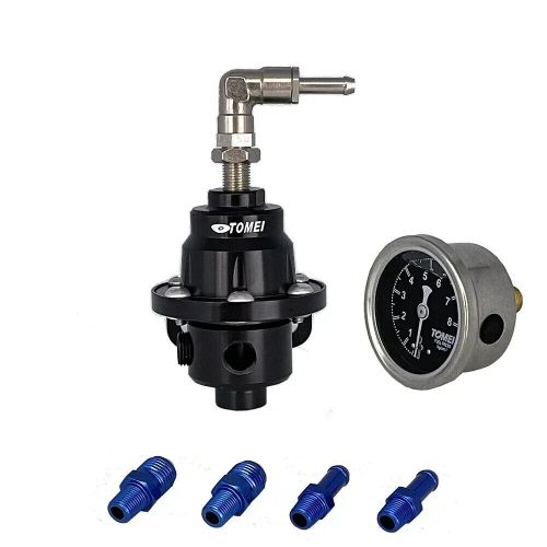 New Universal Adjustable Fuel Pressure Regulator Type with Manometer and Manual, US $33.68, image 3