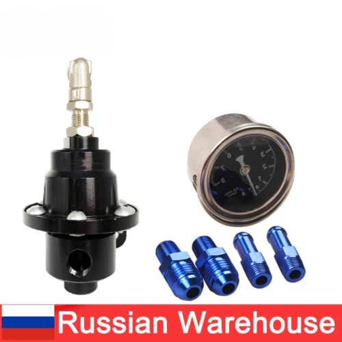New Universal Adjustable Fuel Pressure Regulator Type with Manometer and Manual, US $33.68, image 22