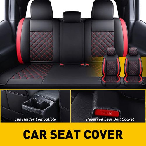 Car 5-Seat Covers For Toyota Tacoma 2007-2023 Crew 4-Door Cab Front Rear Cushion, US $100.19, image 5