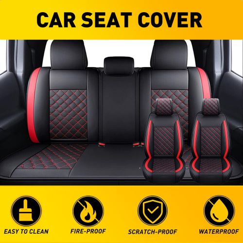 Car 5-Seat Covers For Toyota Tacoma 2007-2023 Crew 4-Door Cab Front Rear Cushion, US $100.19, image 8
