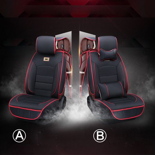 Universal Full Set Luxury 5 Seats PU Leather Front & Rear Car Seat Cover Cushion, US $71.02, image 6