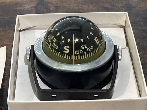 Vintage AIRGUIDE Model 74 MARINE BOAT COMPASS IN ORIGINAL BOX Collectible, US $49.99, image 4