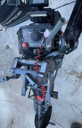 Mercury marine outboard 9.9 force beautiful boat motor