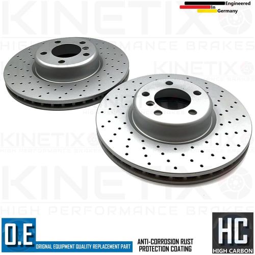 FOR BMW 330d 335d F30 F31 F34 DRILLED FRONT BRAKE DISCS MINTEX RACING PADS 340mm, US $, image 7