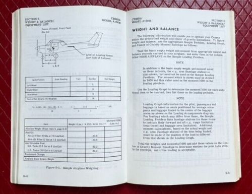 1976 Cessna 150 Aerobat POH for A150M, US $100.00, image 3