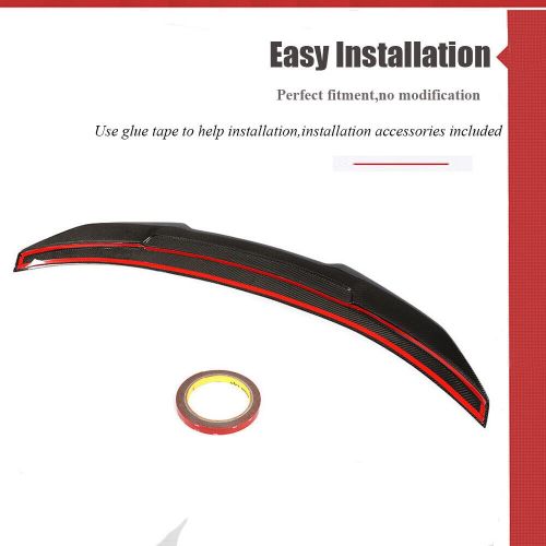 REAL CARBON Rear Trunk Spoiler Tail Wing For BMW G20 330i M340i G80 M3 2018-2024, US $189.05, image 5