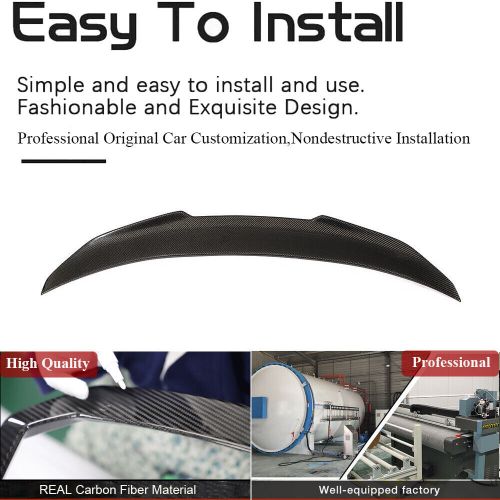 REAL CARBON Rear Trunk Spoiler Tail Wing For BMW G20 330i M340i G80 M3 2018-2024, US $189.05, image 12