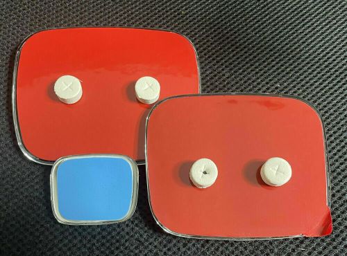 3PCS RED CHROME H FRONT REAR STEERING BADGE EMBLEM FOR ACCORD SEDAN 2008-2013, US $39.99, image 7