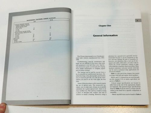 Yamaha Service Repair Shop Manual Wave Runner WaveRunner 500 650 1100 Super Jet, US $79.99, image 9