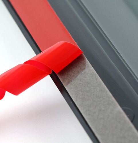 Window visor vent shades sun rain guard deflector strip for volvo s90 17-23