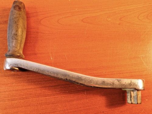 Barlow chrome 9" non-locking winch handle