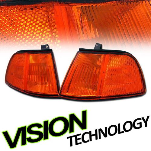 For 90-91 Honda Civic 2Dr JDM Sport Amber Turn Signal Parking Corner Lights Lamp, US $29.00, image 2