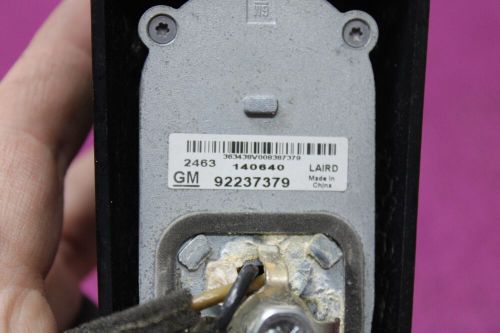 2010-2015 chevy camaro exterior shark fin antenna module w/ cover black oem