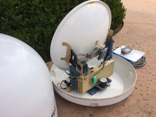 24" sea tel satellite tv dish antenna