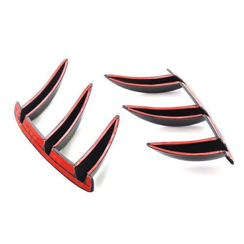 Rear Bumper Splitter Spoiler Canard Air Vent For Mercedes Benz W176 A250 A45 AMG, US $21.32, image 4