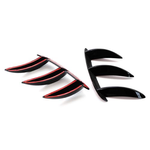 Rear Bumper Splitter Spoiler Canard Air Vent For Mercedes Benz W176 A250 A45 AMG, US $21.32, image 5