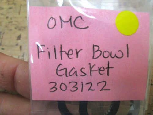 *NEW OEM* 0750 OMC Johnson Evinrude FILTER BOWL GASKET 303122 0303122, US $13.17, image 4