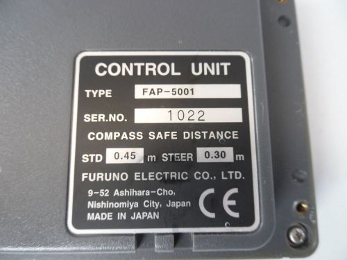 Furuno Navpilot Control Head FAP-5001 Tested/90 Day Warranty!!!, US $649.99, image 9