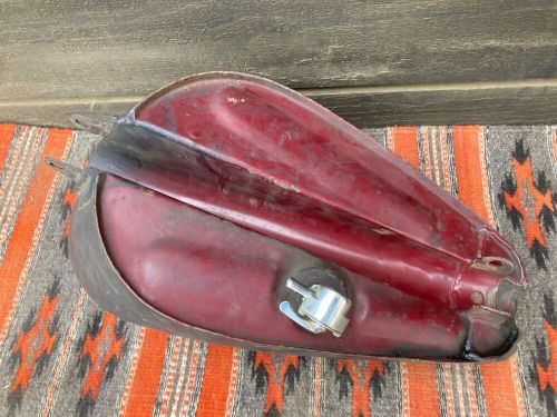 Old Harley Chopper Peanut Gas Tank Fuel K Model Sportster Panhead Shovelhead OEM, US $134.95, image 6