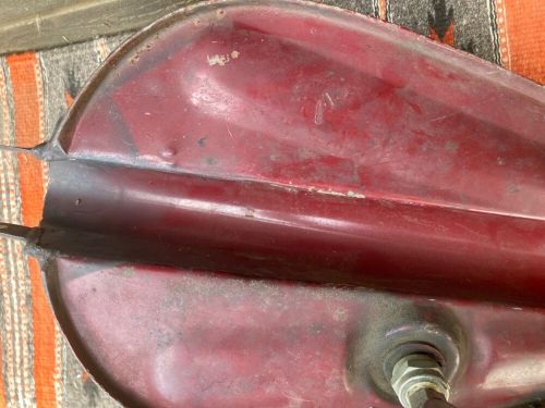 Old Harley Chopper Peanut Gas Tank Fuel K Model Sportster Panhead Shovelhead OEM, US $134.95, image 8