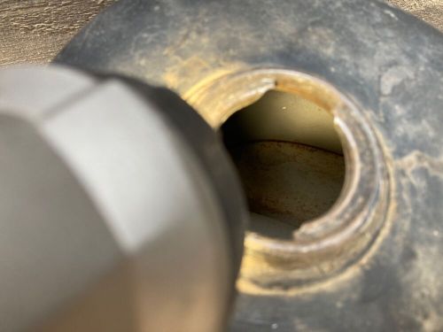 Old Harley Chopper Peanut Gas Tank Fuel K Model Sportster Panhead Shovelhead OEM, US $134.95, image 10