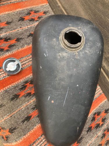 Old Harley Chopper Peanut Gas Tank Fuel K Model Sportster Panhead Shovelhead OEM, US $134.95, image 12