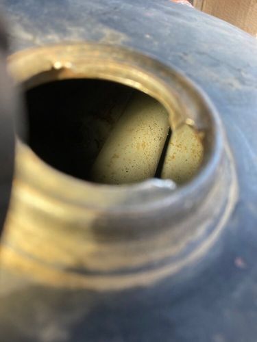 Old Harley Chopper Peanut Gas Tank Fuel K Model Sportster Panhead Shovelhead OEM, US $134.95, image 15