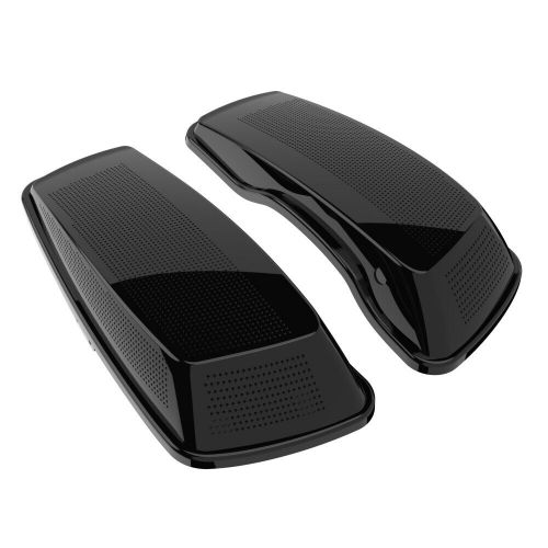 For Harley Touring FLHR FLHXS FLTRX 2014+ ARCTIC BLACK Dual 6x9 Speaker Lids, US $429.00, image 4