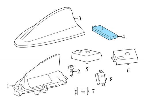 2017-2019 BMW 230I XDRIVE COUPE F22 - Antenna Booster / Amplifier (Am/Fm), US $12.99, image 2