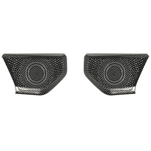 For Jeep Wrangler JL 2018-2021 Carbon Fiber Central Control Speaker Ring Trim 2*, US $64.06, image 4