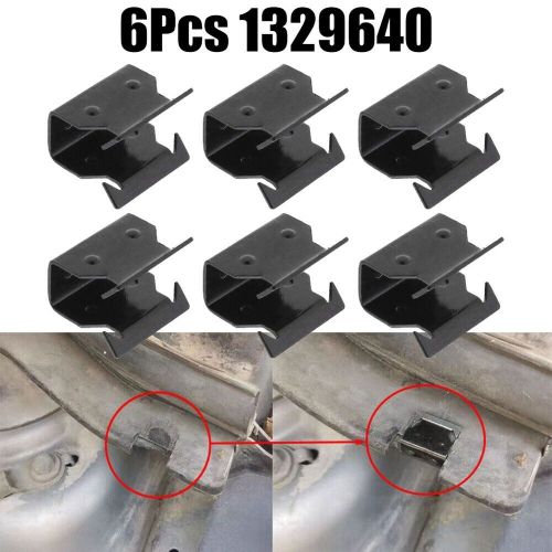 17) Metal Clamps 6X Cowl Scuttle Panel Trim Clips for Ford For Focus MK2, C $10.85, image 10