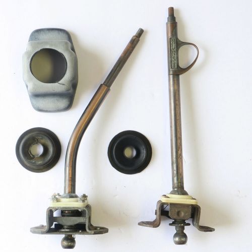 2 Vintage HURST VW Volkswagen Saf-T-Trigger Shifter COPPER AS IS for parts, US $399.99, image 4