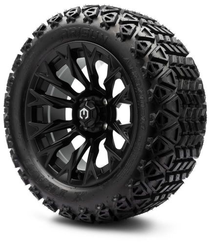 MODZ 14" Falcon Matte Black Golf Cart Wheels and Tires (23x10.00-14) - Set of 4, US $790.95, image 9