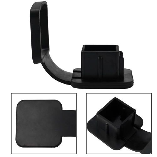 1 PCS Trailer Hitch Cover Plug Cap Rubber Tow Hook Cover Fits Receivers Black, C $22.96, image 12