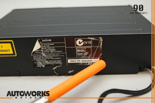 98-06 Jaguar XKR X100 XJR VDP X308 Audio Player 6 Disc CD Changer LNF4160AA OEM, US $214.50, image 2