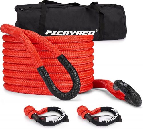 Kinetic Recovery Rope Kit 2 Soft Shackles 7/8 Inch x 20 FT Tow Rope, US $89.99, image 4
