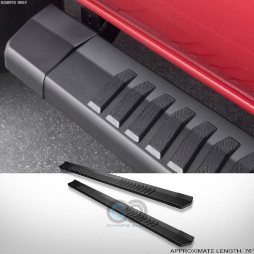 For 07-18 Chevy Silverado Extended/Double 6" Matte Blk OE Aluminum Running Board, US $163.95, image 9