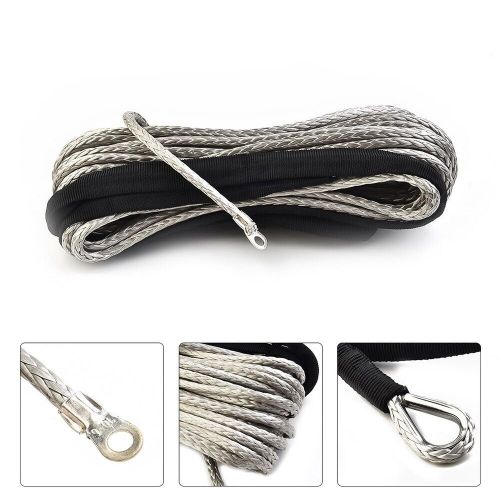 Synthetic Winch Line Cable Wire Rope For Car ATV UTV SUV Trucks 15m*5mm, US $33.43, image 7