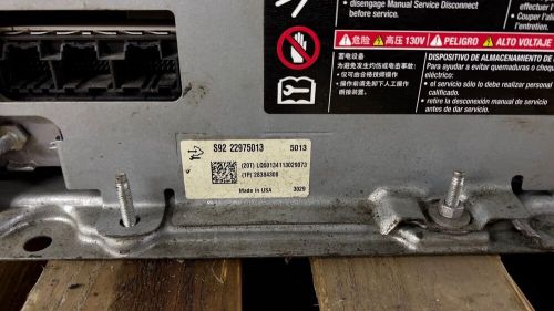 2013-2013 chevrolet malibu hybrid battery pack and module assembly clig2