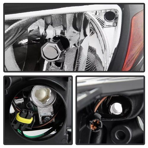 2012-2014 Ford Focus Black Headlights Headlamps Replacement 12-14 Left+Right Set, US $139.18, image 4