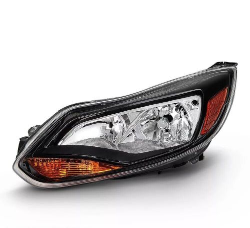 2012-2014 Ford Focus Black Headlights Headlamps Replacement 12-14 Left+Right Set, US $139.18, image 7